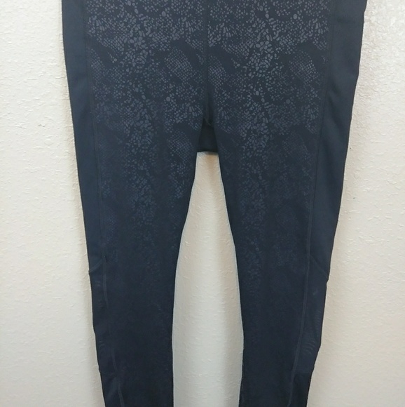 Theraphy Animal Print Mesh Workout Tights - Picture 3 of 7